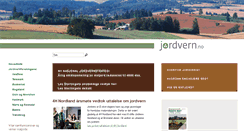 Desktop Screenshot of jordvern.no